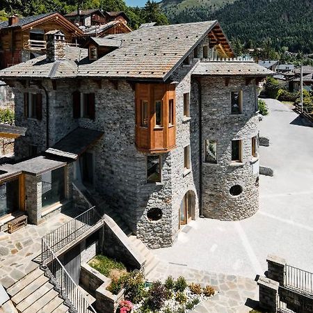 Grey Castle Garni&Suite Ponte Di Legno Esterno foto